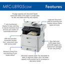 Brother MFC-L8905CDW Business Color Laser All-in-One Wireless Printer