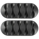 Pearstone 3-, 4-, 5-, and 7-Slot Silicone Cable Organizer Kit