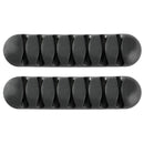 Pearstone 3-, 4-, 5-, and 7-Slot Silicone Cable Organizer Kit