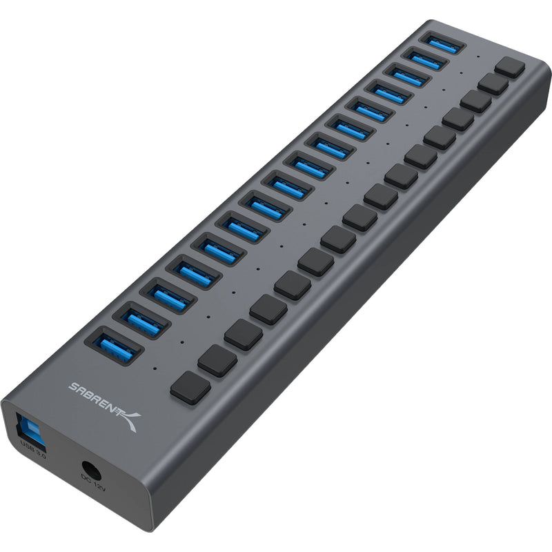 Sabrent 16-Port USB 3.0 Hub and Charger