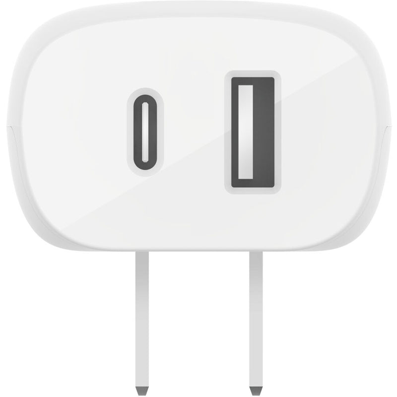 Belkin Dual Wall Charger with Lightning Cable (White)