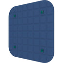 Vicoustic VicOffice Wall Acoustic Panel for Mounting to Glazed Panel in VicBooth Office (Square 8, 23.4 x 23.4", Blue)