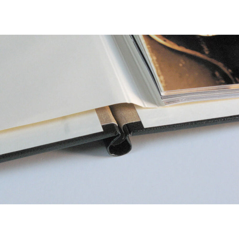 PermaJetUSA SnapShut Folio Photo Book for 10 x 10" Square Prints (Black, 0.6" Spine)
