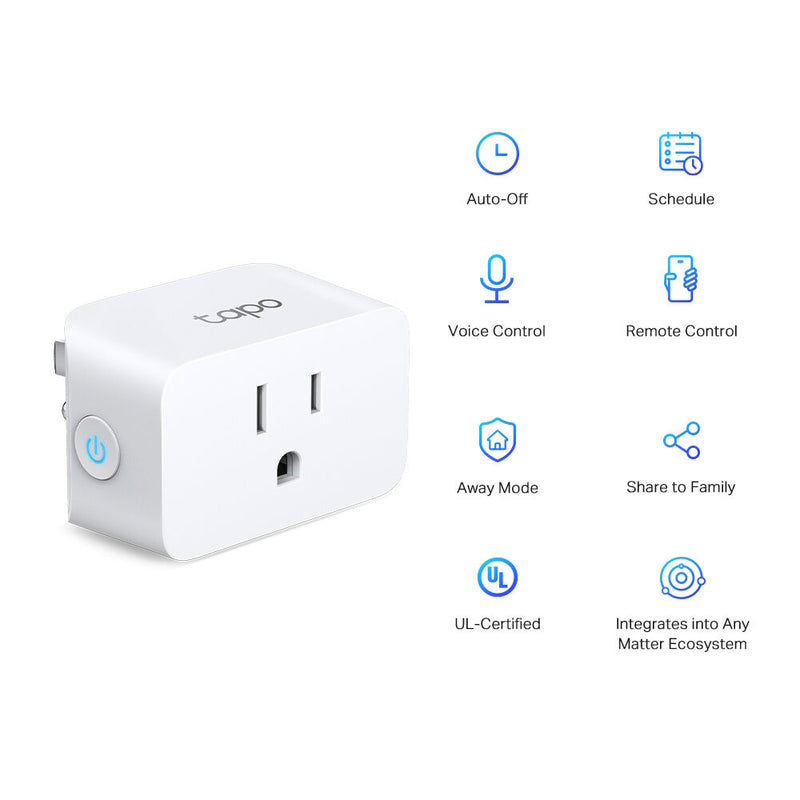 TP-Link Tapo P125M Mini Smart Wi-Fi Plug