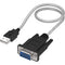 Sabrent USB to RS-232 DB9 Serial 9 pin Adapter (Prolific PL2303, 1')