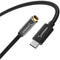 Sabrent USB-C to 3.5mm Audio Jack Active Adapter Cable (20")