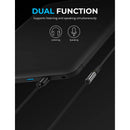 Sabrent USB-A to 3.5mm Audio Jack Active Adapter Cable (20")