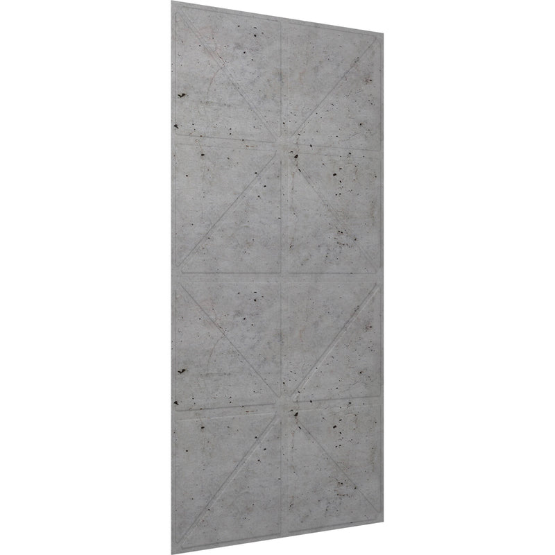 Vicoustic VicWallpaper VMT Triangles (Concrete 1, 46.85 x 23.43 x 0.39", 8-Pack)