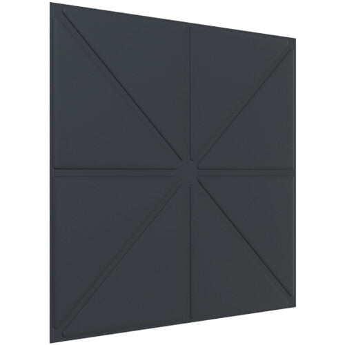 Vicoustic VicWallpaper VMT Triangles (Black, 23.43 x 23.43 x 0.39", 8-Pack)