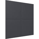 Vicoustic VicWallpaper VMT Square 30 (Gray, 23.43 x 23.43 x 0.39", 8-Pack)
