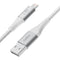 Belkin BoostCharge Braided Lightning to USB-A Cable (6.6', White)