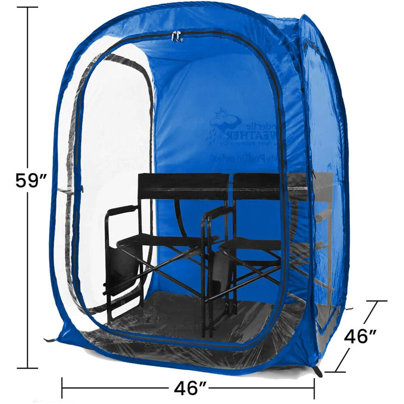 WeatherPod MyPod XXL Two-Person Pop-Up Tent (Royal Blue)