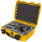 Nanuk 920 Case with Custom Foam Insert for DJI RS 3 Mini Gimbal (Yellow)