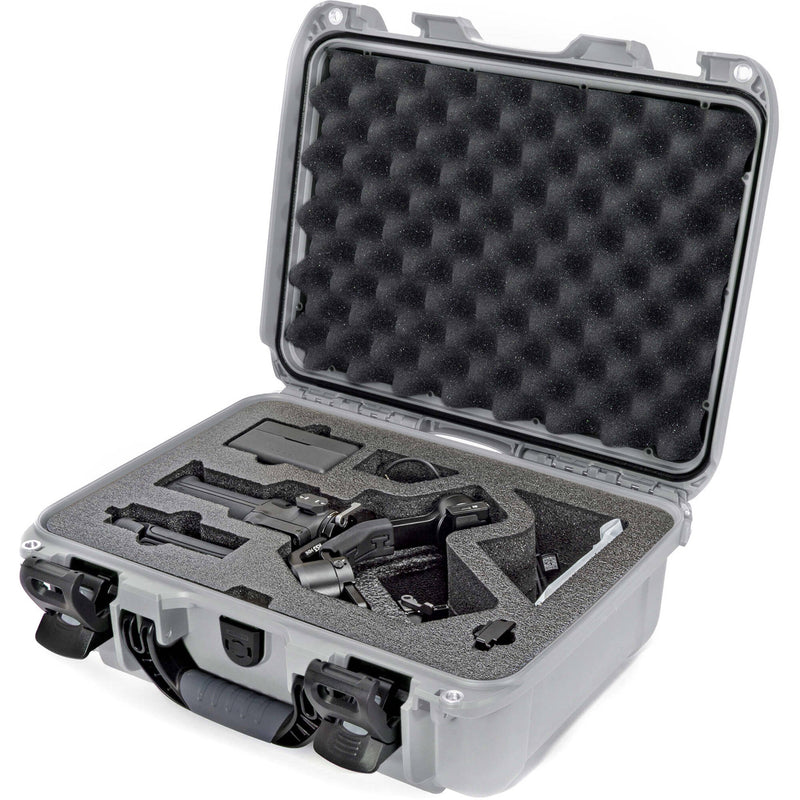 Nanuk 920 Case with Custom Foam Insert for DJI RS 3 Mini Gimbal (Silver)