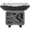 Nanuk 920 Case with Custom Foam Insert for DJI RS 3 Mini Gimbal (Silver)