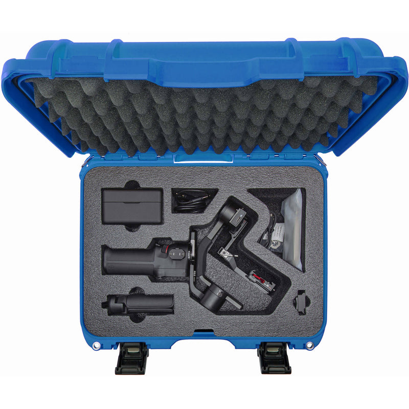 Nanuk 920 Case with Custom Foam Insert for DJI RS 3 Mini Gimbal (Blue)