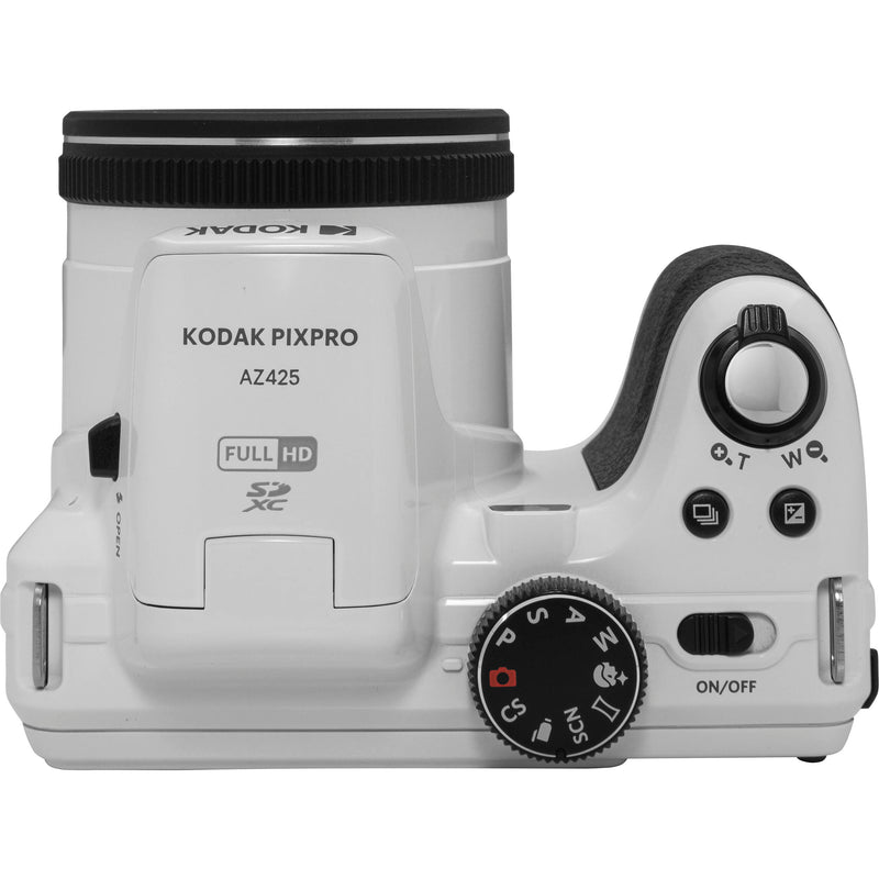 Kodak PIXPRO AZ425 Digital Camera (White)