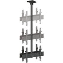 Mount-It! Extra-Large Dual-Screen Ceiling Mount (Back-to-Back)