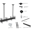 Mount-It! Quad-Screen Ceiling Mount (Side-by-Side, Back-to-Back)