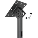 Mount-It! Six-Screen Dual-Pole Ceiling Mount (3 x Side-by-Side, 3 x Back-to-Back)