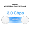 TP-Link Deco X50-PoE AX3000 Wireless Dual-Band Multi-Gig Whole Home Mesh System (3-Pack)