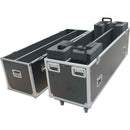 Antakipro Rolling Fly Drive Case for Two 63" LED or Plasma Displays