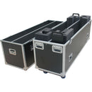 Antakipro Rolling Fly Drive Case for Two 70" LED or Plasma Displays