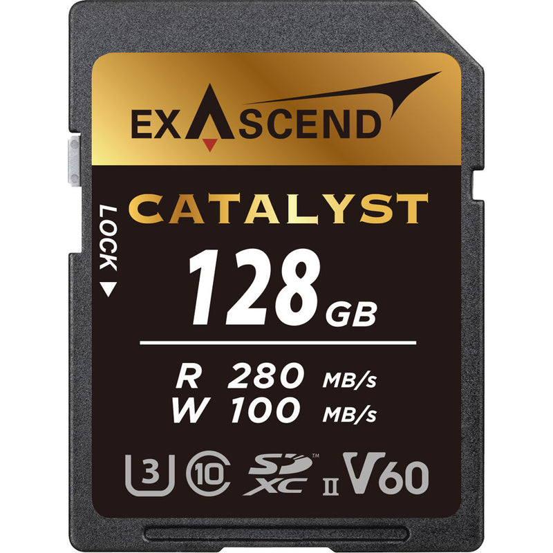 Exascend 128GB Catalyst UHS-II SDXC Memory Card