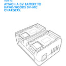 Hawk-Woods 2-Channel Canon BP-9 Battery Charger