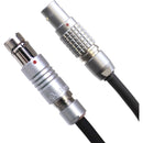 Hawk-Woods 6-Pin LEMO Male to 3-Pin Fischer Male Straight Power Cable for Ronin 2 (11.8")
