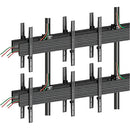 Mount-It! 18-Screen Three-Pole Ceiling Mount (3 Top-to-Bottom, 3 Side-by-Side, 3 Back-to-Back)
