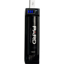 PARD 1-Slot USB Battery Charger for Rechargeable 18650 Batteries