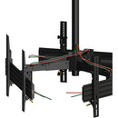 Mount-It! Three-Screen Single-Pole Ceiling Mount (Three-Sided)