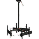 Mount-It! Three-Screen Single-Pole Ceiling Mount (Three-Sided)