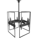 Mount-It! Four-Screen Single-Pole Ceiling Mount (Four-Side)