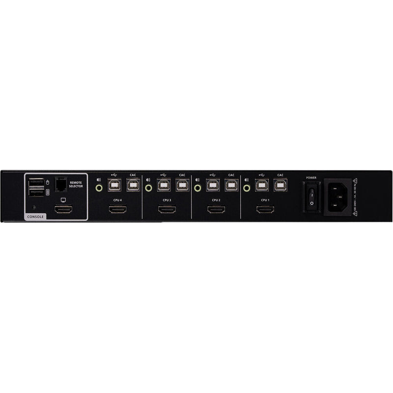 IOGEAR 2-Port Dual View HDMI Secure KVM (CAC, TAA)