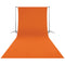 Westcott Wrinkle-Resistant Backdrop (Tiger Orange, 9 x 20')