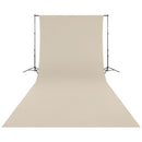 Westcott Wrinkle-Resistant Backdrop (Buttermilk White, 9 x 20')