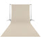 Westcott Wrinkle-Resistant Backdrop (Buttermilk White, 9 x 20')