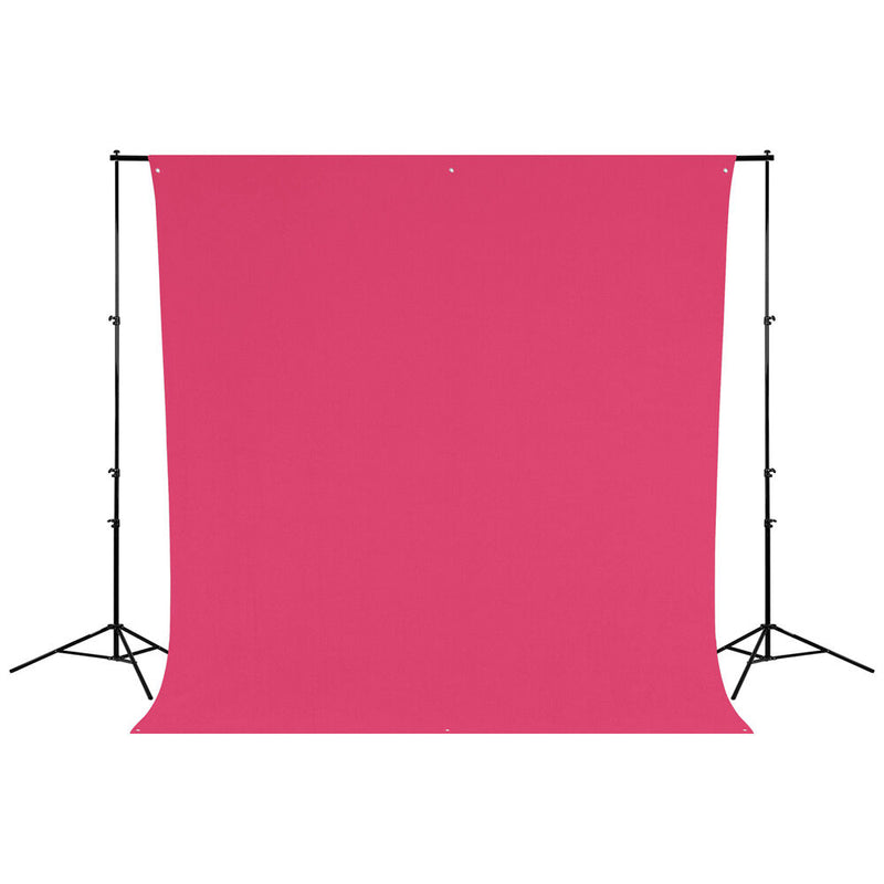 Westcott Wrinkle-Resistant Backdrop (Dark Pink, 9 x 10')
