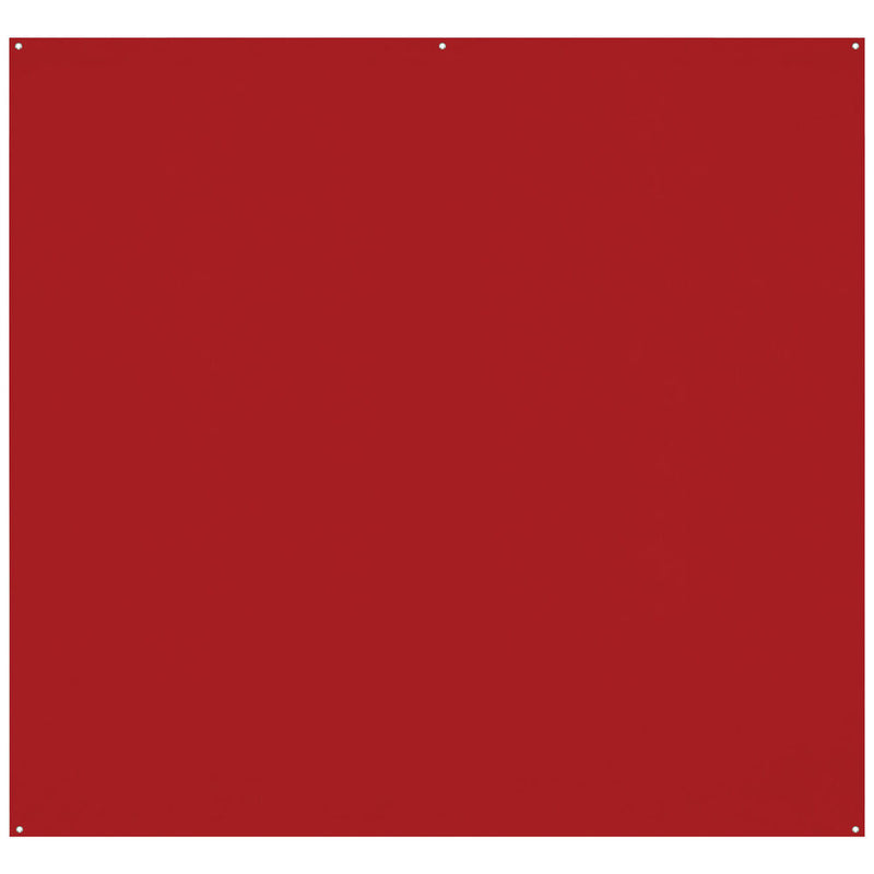 Westcott Wrinkle-Resistant Backdrop (Scarlet Red, 8 x 8')