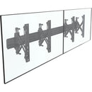 Mount-It! PRO 2 x 1 Video Wall Mount with Push-In Pop-Out Brackets