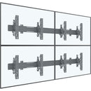 Mount-It! 2 x 2 Video Wall Mount with Push-In Pop-Out Brackets