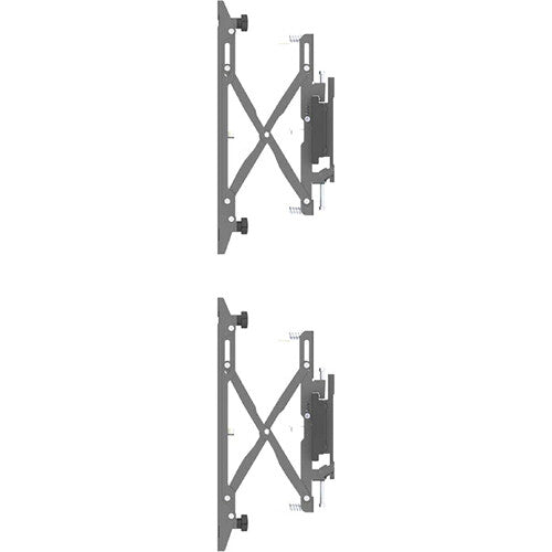 Mount-It! 2 x 2 Video Wall Mount with Push-In Pop-Out Brackets