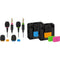 RODE COLORS 2 Set of Color-Coded Windshields, Rings & Tags for Wireless GO & Lavaliers (Set of 4)