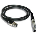 Hawk-Woods 2-Pin LEMO 0B Male to 4-Pin Mini-XLR Female Cable (15.75")
