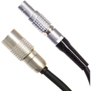 Hawk-Woods 4-Pin Hirose to LEMO 2-Pin 0B Male (17.7")