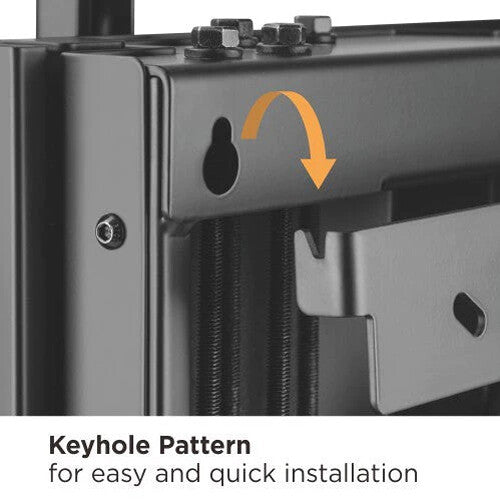 Mount-It! Height-Adjustable Wall Mount for 70" and Larger Interactive Touchscreen Displays