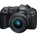 Canon EOS R8 Mirrorless Camera with 24-50mm f/4.5-6.3 Lens and Essentials+ Kit