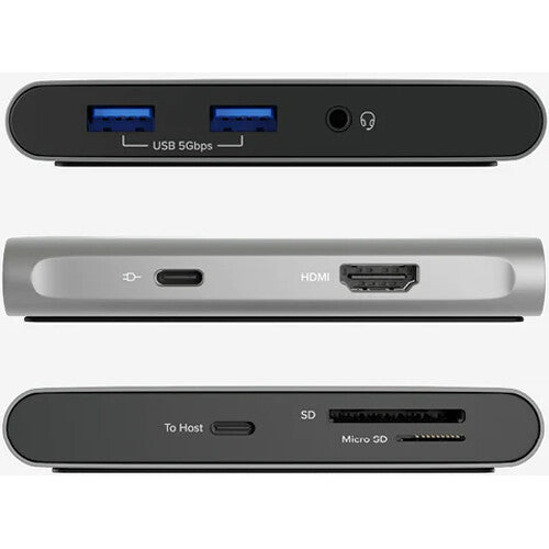 Plugable USB-C Docking Station with Phone/Tablet Stand